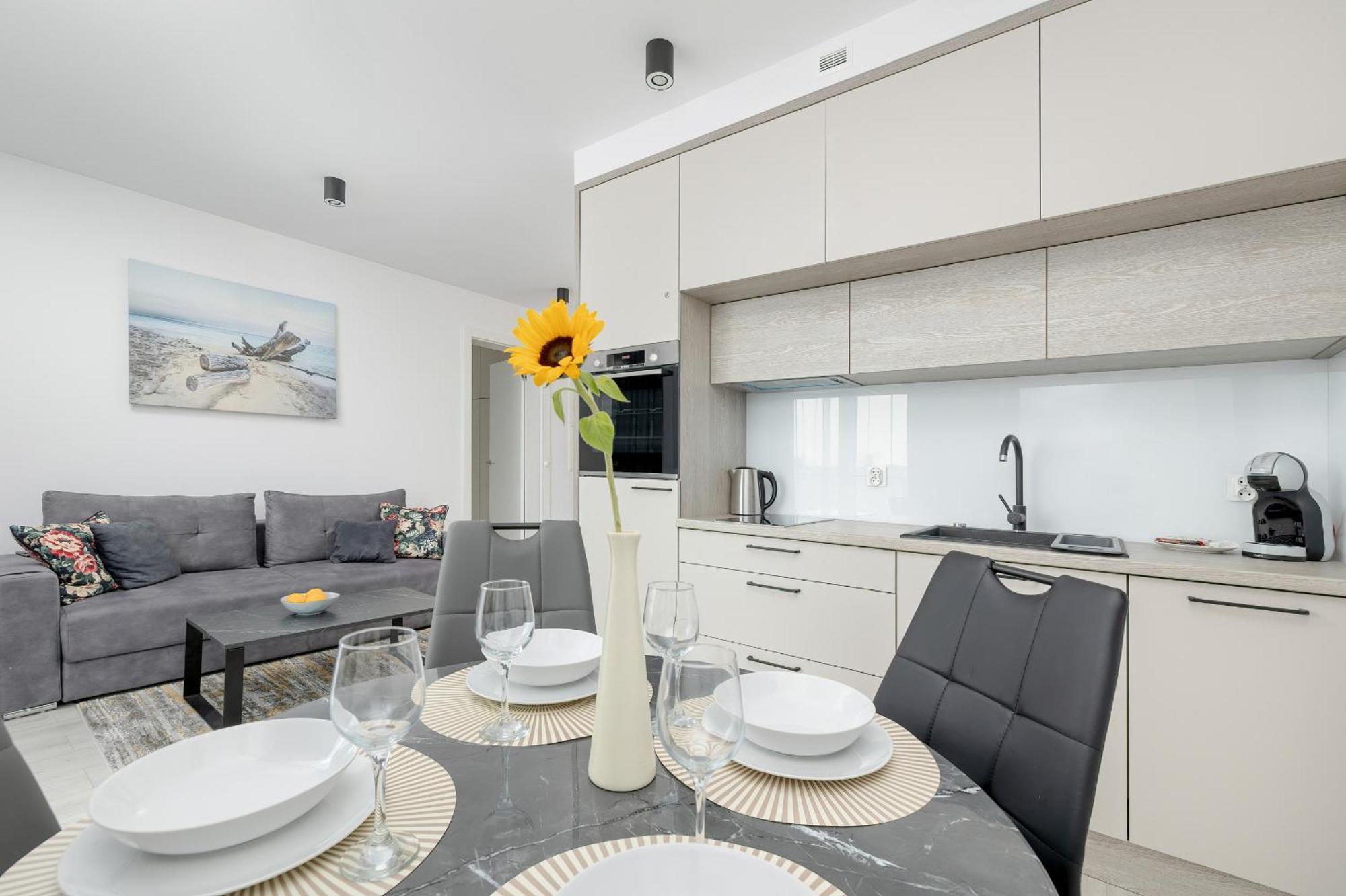Apartment Modern With Balcony And Parking By Renters Mielno (Koszalin)